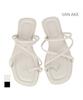 [VANAKE] Strap Cross Slippers (VB36ASQ311Z)
