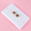 Speaker Cable Wall Plate - 2
