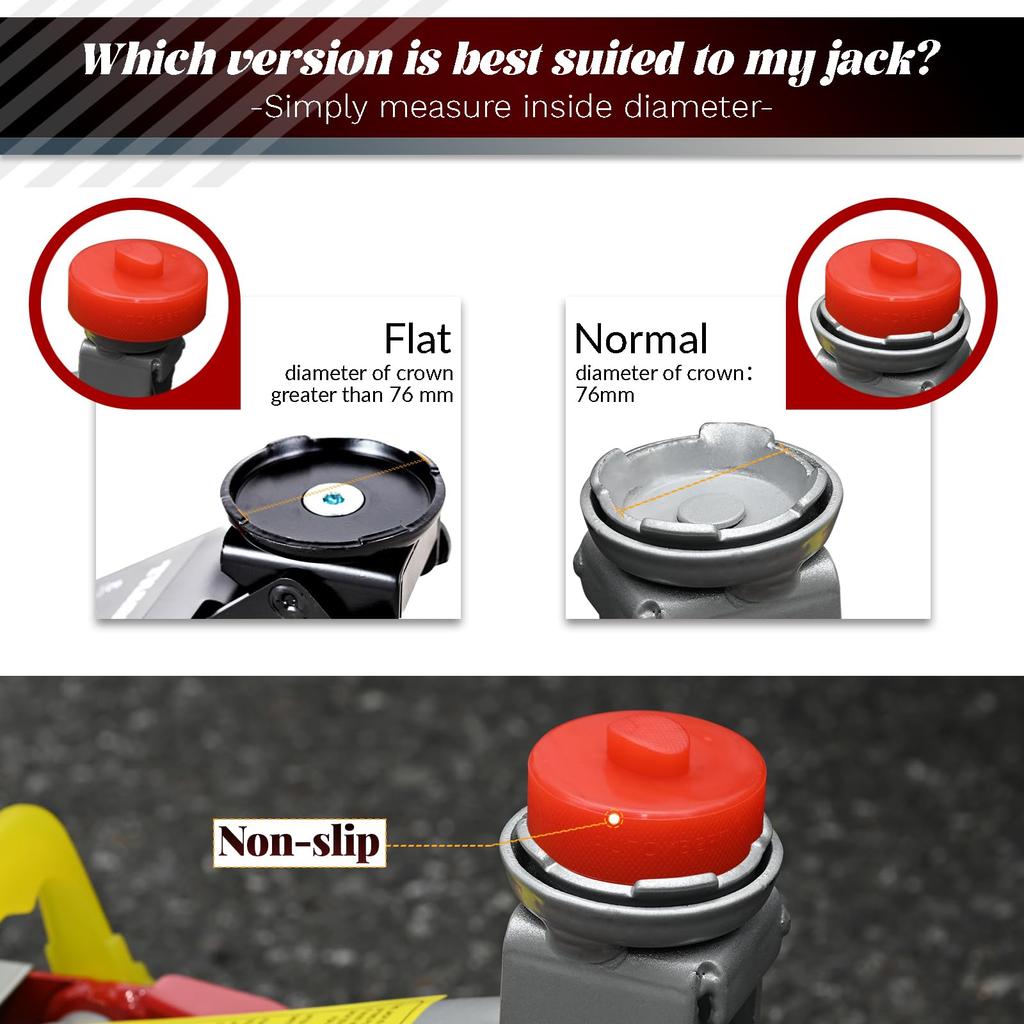 Jack Pad Protector 4 Pcs Polyethylene Car Jack Pad for Porsche 911 964 997