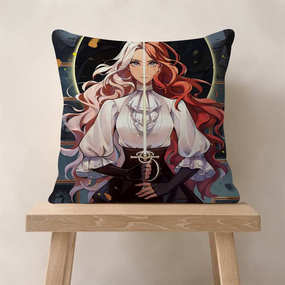Game Clair Obscur Expedition 33 Maple Design Cushion Cover Happy Autumn Harvest Decor Holiday Decorati Pillow Cover