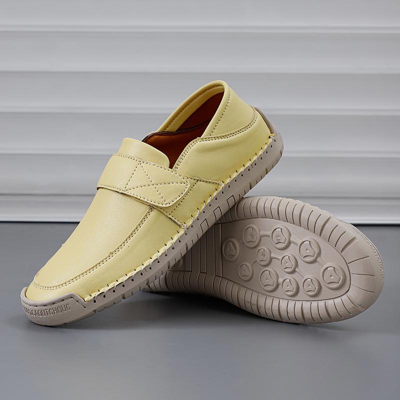 Women's Loafers Summer Pink Moccasins Casual Wide Head Purple Walking Shoes Plus Size