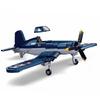 550PCS Sluban WW2 Pacific Storm Military F4U-1 Pirate Fighter Building Blocks Air Force Model Bricks Plane Soldier Toys for Kids