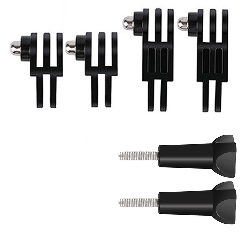 Helmet Adhesive Sticky Mounts Flat Curved Mount For GoPro Hero 13 12 11 10 9 8 Insta360 X5 X4 AKASO DJI OSMO Action 5 Pro SJCAM