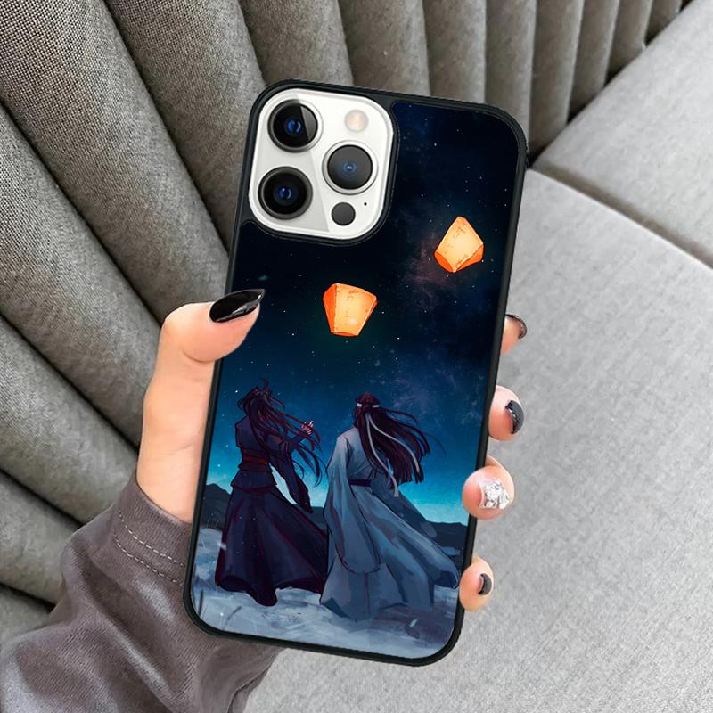 Mo Dao Zu Shi Lan Zhan Wei Ying Phone Case For iPhone 17 Air 16 16e 15 13 14 Pro Max 11 12 Plus 2022 MAX Shell Coque