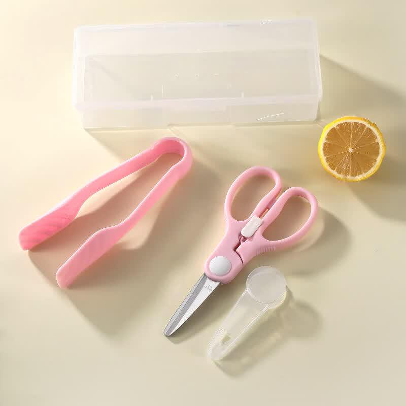 Baby Food Scissors & Clip