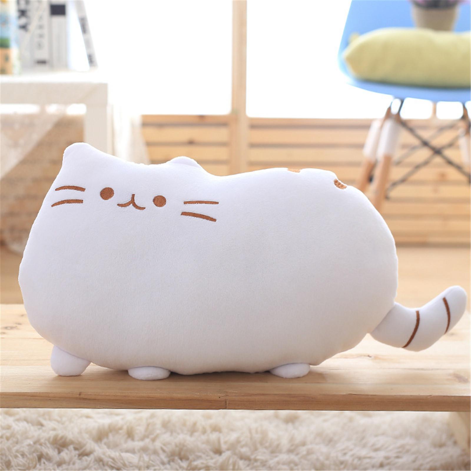 

Soft Plush Cute Shape Cushion Bolster Sofa Toy Home Decor Color белый