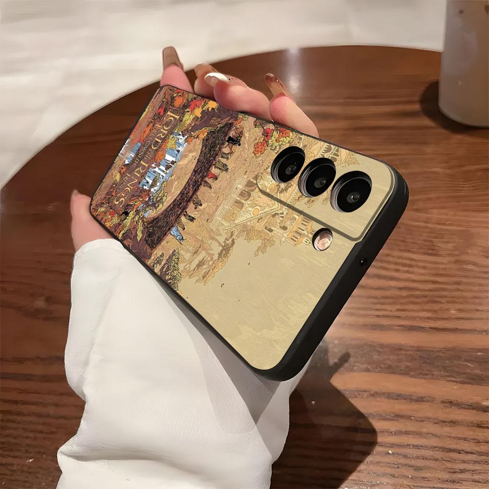 

Movie Rings Of The Lords Phone Case For Samsung S26 S25 S24 FE S23 S22 S21 Plus S20 Ultra Note20Ultra Black Soft Shell Galaxy S23 plus