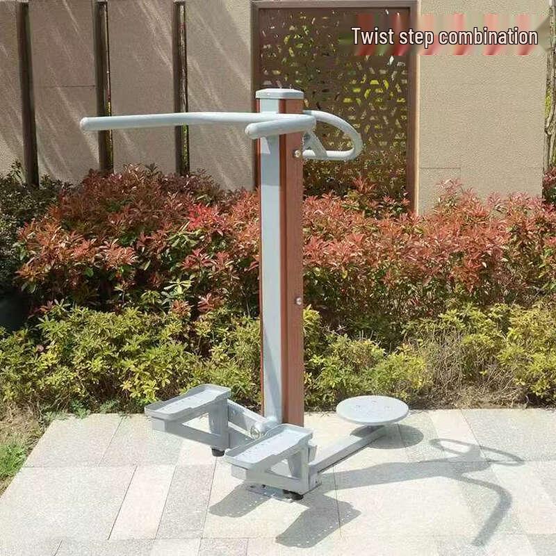 

Вуличний тренажер для талії (твістер) та степер 2-в-1