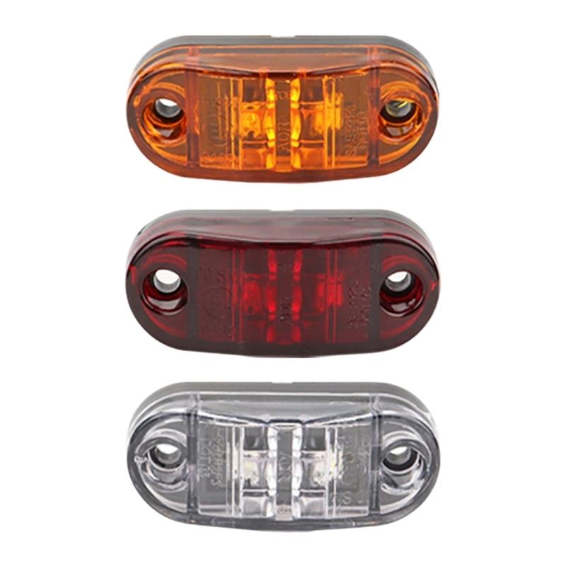 Universal Clearance Lamp LED Side Marker Light 24V Waterproof Automotive Warning Lights for Truck Trailer Car Bus