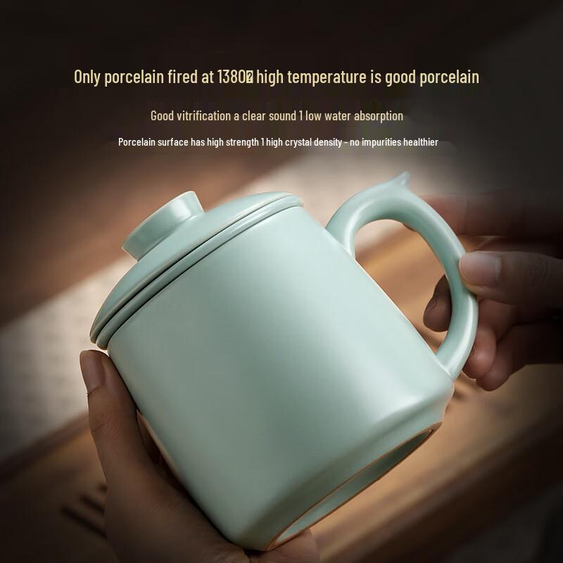 Ru Kiln Ceramic Office Tea Cup