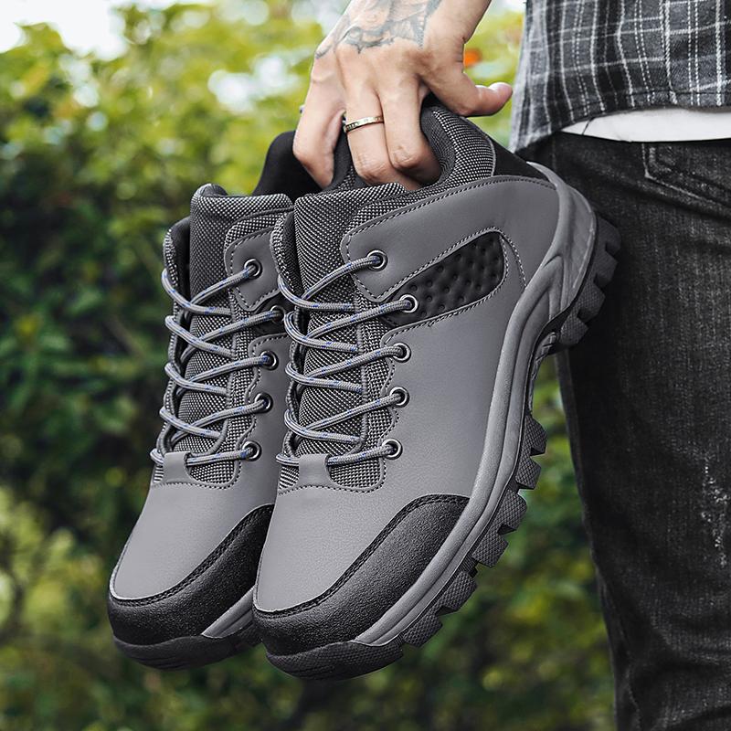 Fashion Men's casual sneakers lace-up outdoor casual shoes Fashion comfortable breathable platform shoes for men