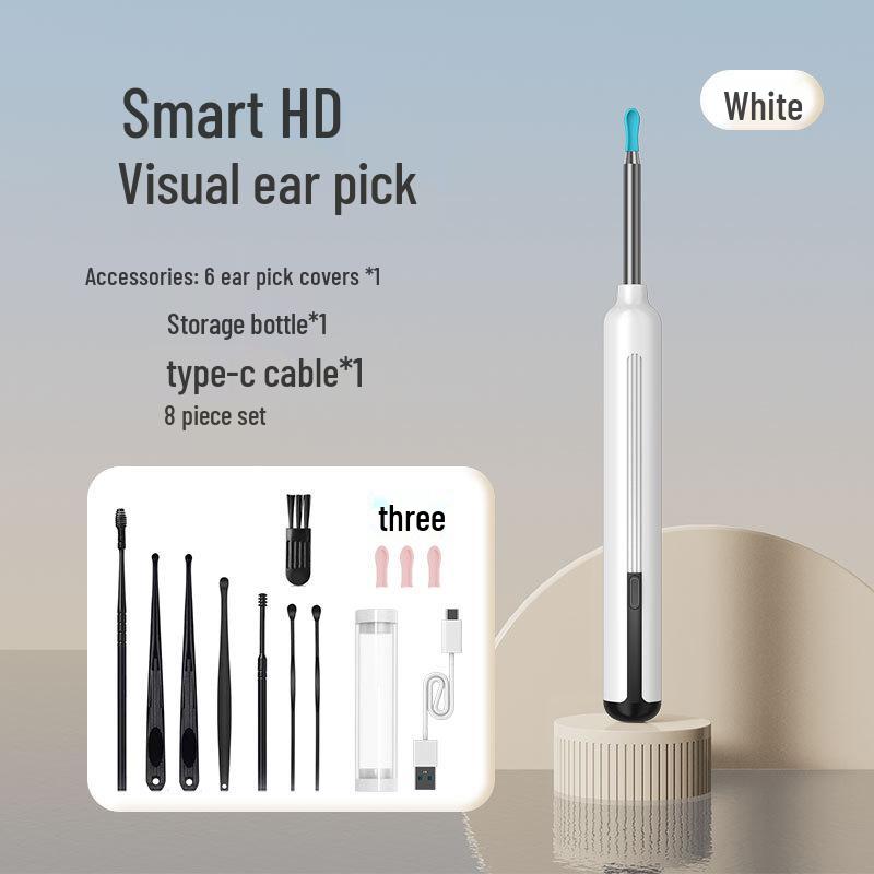 Kabelloses HD Ohrreinigungsgerät mit Smartphone-Kompatibilität