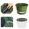 Carps Fishing Bucket Breathable Meshes Live Fish Box With Separate Handle Double Layers Permeable Grid Live Fish Bucket
