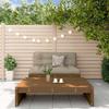 Garden Lounge - Maison Exclusive - 2 Pcs - Solid Pine Wood - Modular Honey Brown