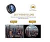 Kit d'objectifs 3 en 1 - Cosulan - Compatible iPhone/Samsung - Grand angle 0,62x - Macro 25x - Fisheye 235°