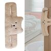 Door Slam Stopper Lamb Cashmere PP Cotton Anti Pinch Door Pinch Guards for Children Decoration Little Bear