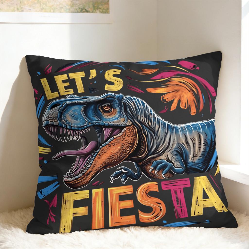 Lets Shirt Party Fiesta Pillow Cover Fashion Pillow Case For Chair Sofa Home Decor Comfy Pillowcases Gift Idea