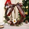 Fresh Christmas Wreath for Window and Door Display Decorations