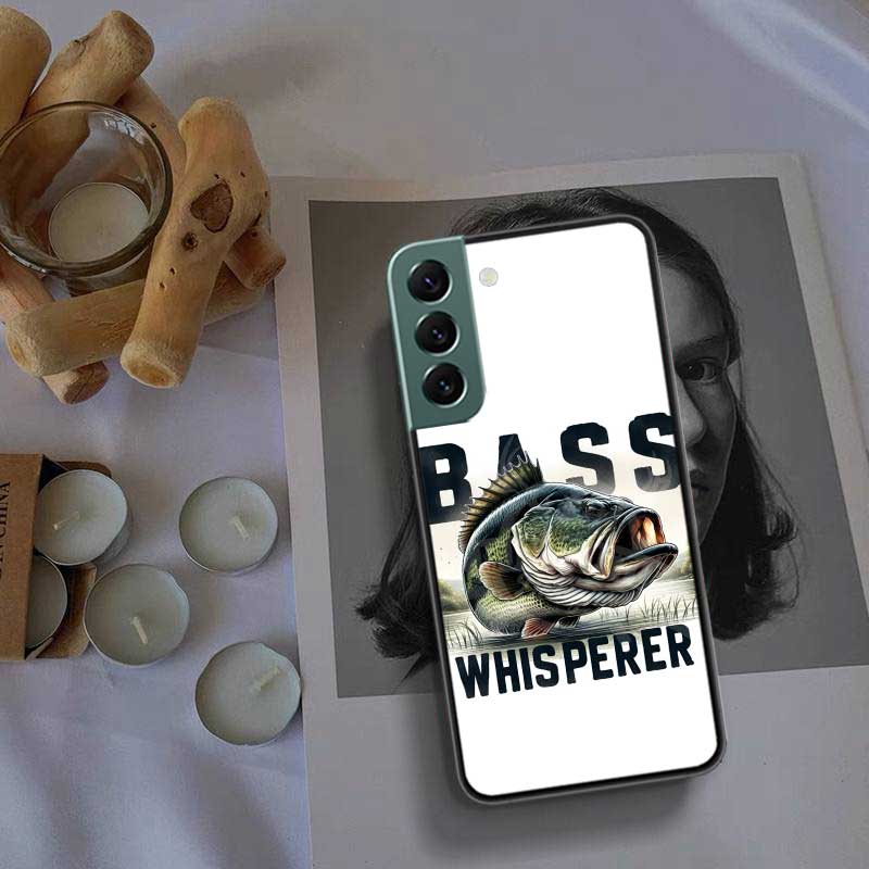 Enjoy a Day of Fishing Pleasure Phone Case For Samsung Galaxy S22 S25 Ultra S21 S10 Plus S26 Edge S20 S23 S24 FE Cover Silic