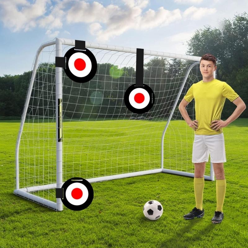 Football Training Targets Discs Football Goal Agility Targets Disc With Strap for Effective Training