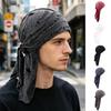Cappello Pirata Traspirante, Fascia per la Testa Vintage con Strappi e Nastro Regolabile, Cappello Bandana in Tessuto Lavato Stile Streetwear per Uomini Donne