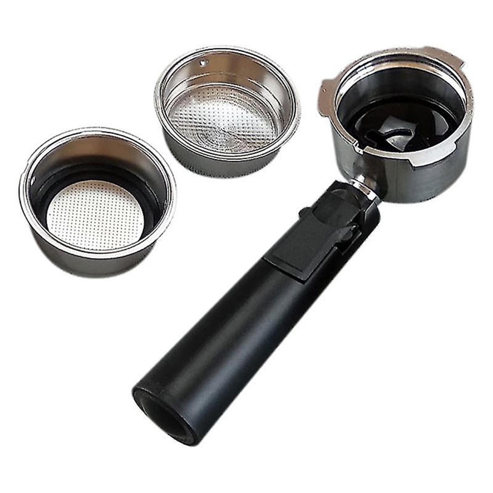 

51mm Portafilter Bottomless Coffee Handle Stainless Steel Replacement Part Bottomless Portafilter for Coffee Machine