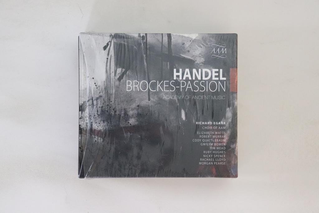 CD RICHARD EGARR / AAM, R.MURRAY, QUAT - Händel Ockes-Passion AAM007 AAM 2019 Europa Klassisch Gebraucht
