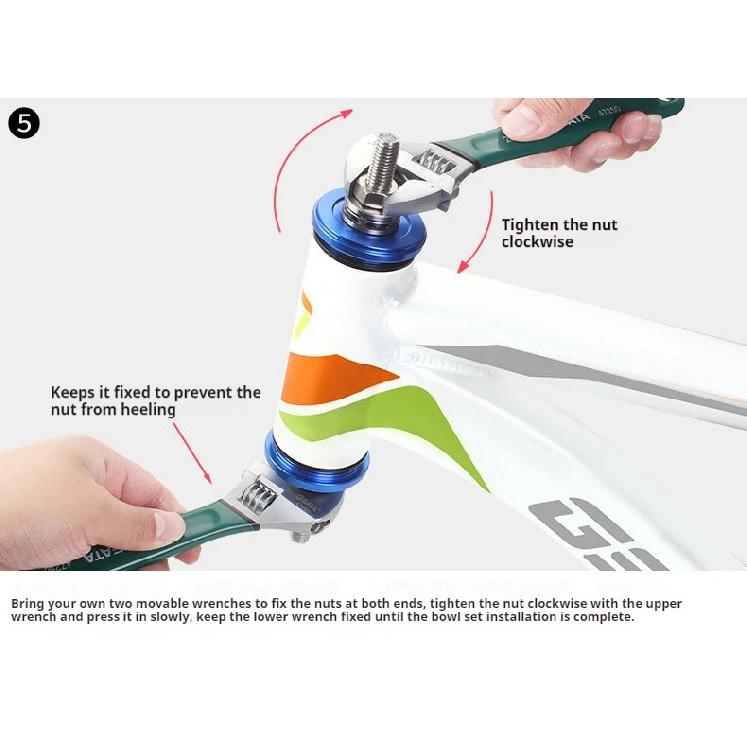 Bicycle Headset Installation Tool Mountain Bike Center Shaft Press-In Tool Road Bike Press-In BB Center Shaft