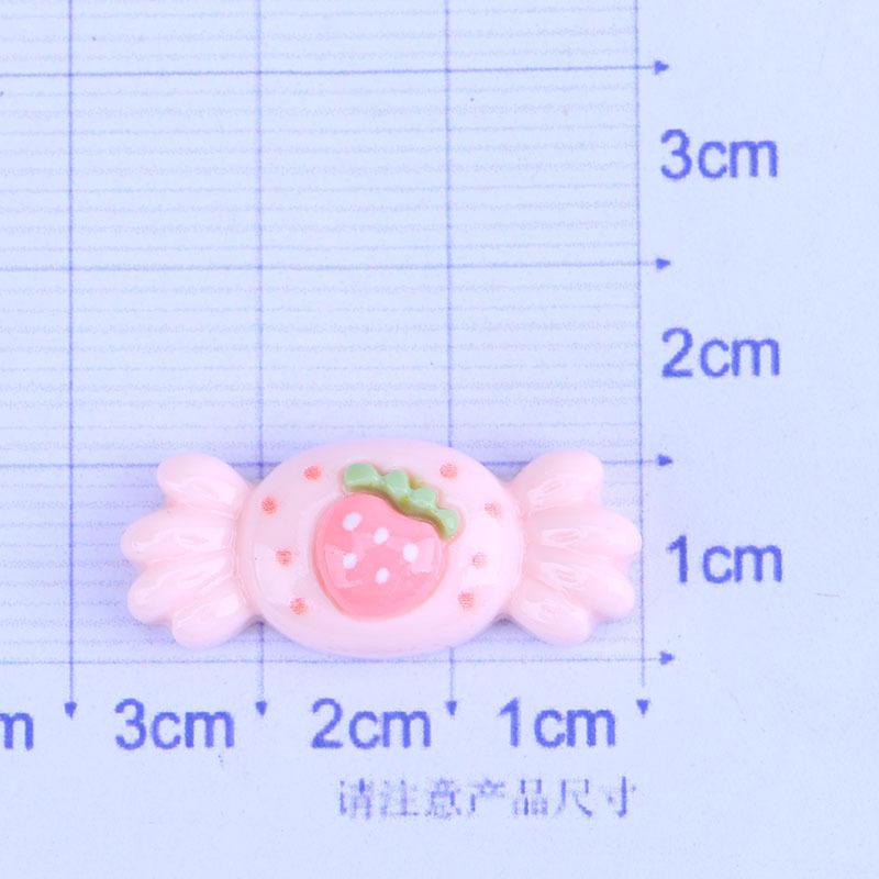 10 Stück Neue Niedliche Cartoon Geburtstagsparty Tier Kuchen Serie Harz Scrapbook DIY Schmuck Haarnadel Zubehör Dekorieren Basteln A86