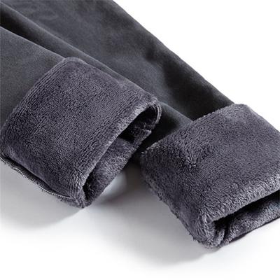 New Autumn Winter Women's Leisure Plus Velvet Thickened Skinny Jeans High Waist Thin Tight Elastic Warm Pencil Straight Pant