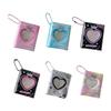 Fashionable Transparents Pocket Album For Collectibles And Photos Friendly PVC Materials Carrying