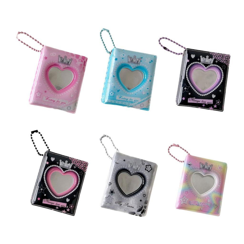 Fashionable Transparents Pocket Album For Collectibles And Photos Friendly PVC Materials Carrying