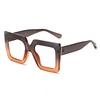 New Women Classic Square Classic Large Frame Flat Glasses Fashion Men Rectangle Design Sun Glasses Retro Glasses Uv400