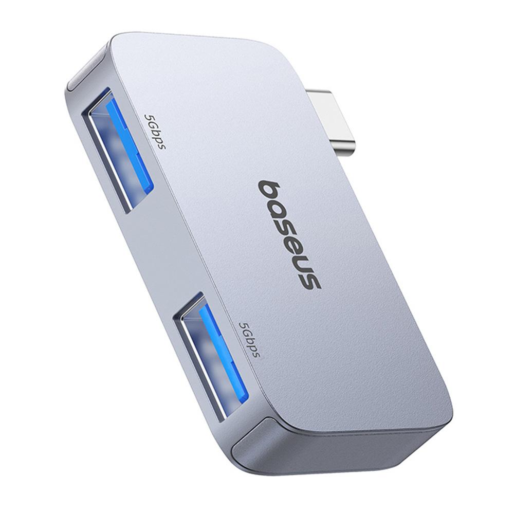 

BASEUS UltraJoy Series 2-в-1 Type-C на 2xUSB3.0 USB-хаб Док-станція As Shown A