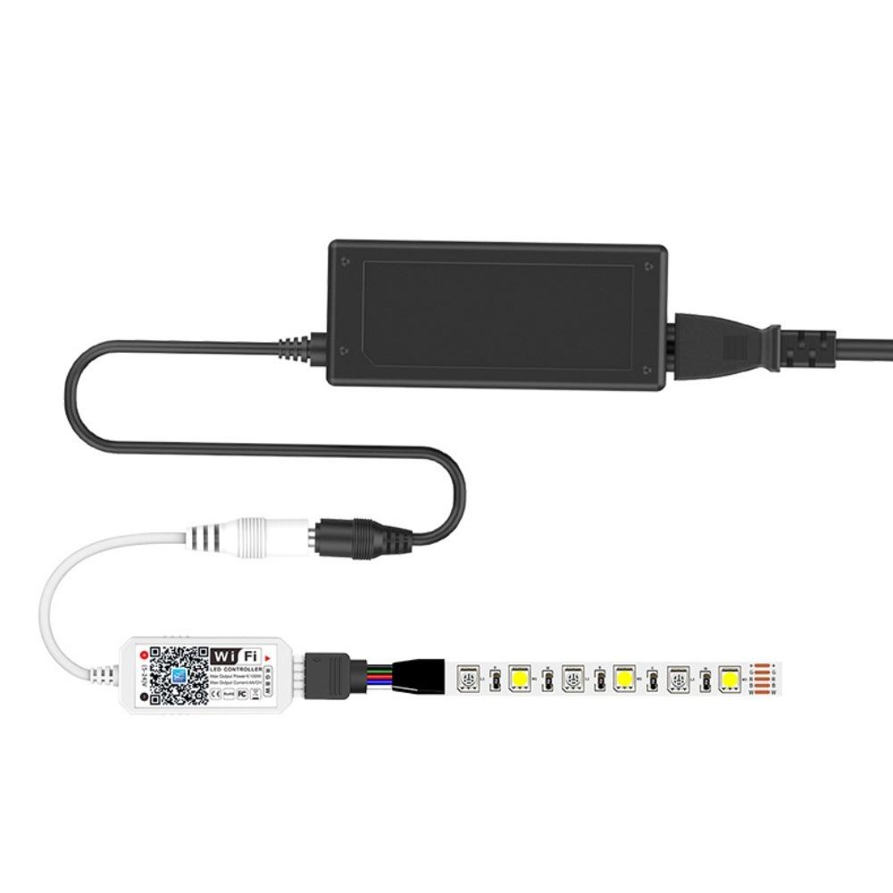 Timing Function Smartphone Control WiFi LED Controller WiFi RGB Controller WiFi RGBW Controller