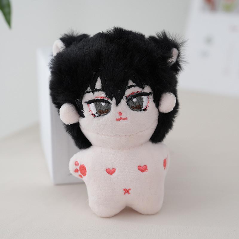 Adorable Plush Doll Keychain Soft Cotton Stuffed Toy For Bags And Keys