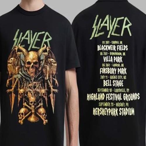 NEW Slayer Farewell Tour 2025 T shirt Unisex T-Shirt XL