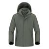 Herren Damen 3-in-1 Wasserdichte Winddichte Wanderjacke Mit Abnehmbarem Fleece-Innenfutter Outdoor Reise Klettern Camping