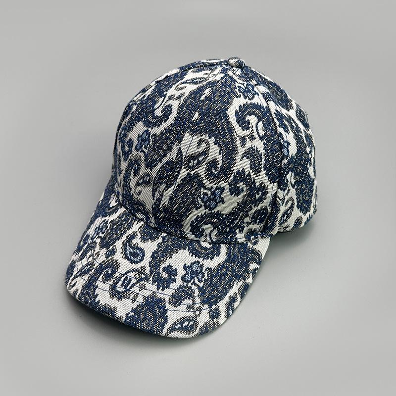 Cappellino da Baseball Retrò Pattern Guochao Torre di Parigi per Uomo e Donna Parasole Moda Cappellino da Esterno