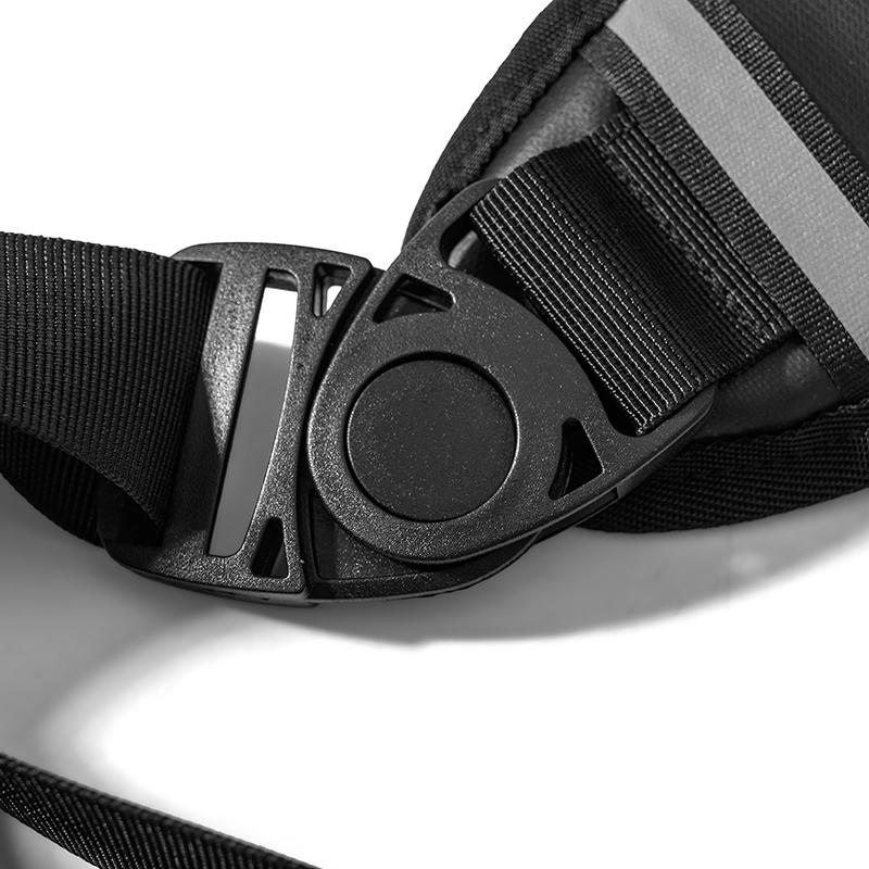 Utomhustaktisk Väska Multifunktionell Ridning Motorcykel Midjeväska Herr Sport Lättvikt Vattenavvisande Axelväska