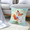 Cute Animal Cartoon Print Pillow Cover Shopee Home Supplies Car Sofa Cushion Cover