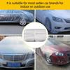 Disposable Transparent Car Clothing Cover Dustproof Rainproof Transparent Paint Dustproof Plastic PE Film Rainproof Car Cover