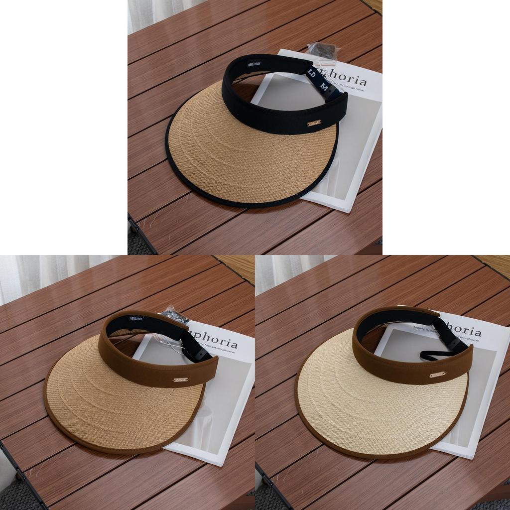 Summer Sun Protection Wide Brim Allweather Foldable Sun Hat For Outdoor Activities