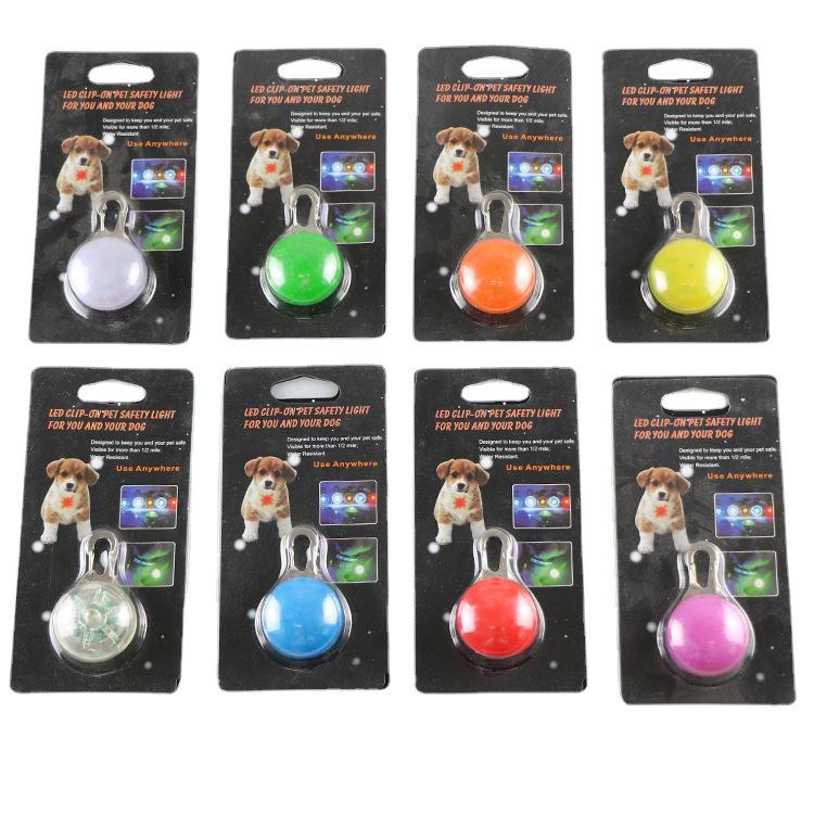 LED Light-Up Pet Pendant Bead Necklace