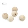 100Pcs 6/8/10/12/14mm Wooden Loose Beads for DIY Jewelry Earring Bracelet Craft