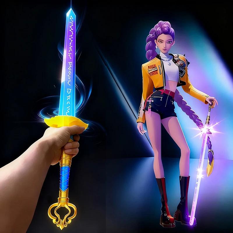 Costum Vânător de Demoni Kpop Rumi Mira Cosplay Lamă Lungă Desen Animat Halloween Crăciun Petrecere Fancy Accesorii Costum