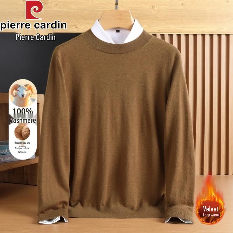 Pierre Cardin Men's Cashmere Crewneck Sweater