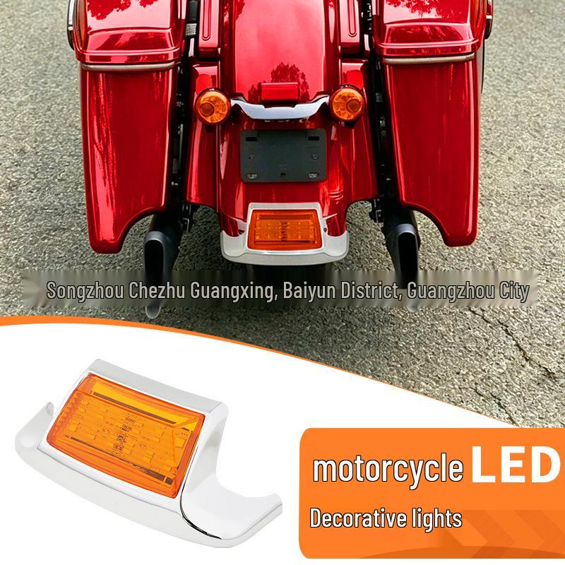 Harley Decorative Fender Lights for Road King, Ultra Classic, Heritage, Street Glide (1996-2013)