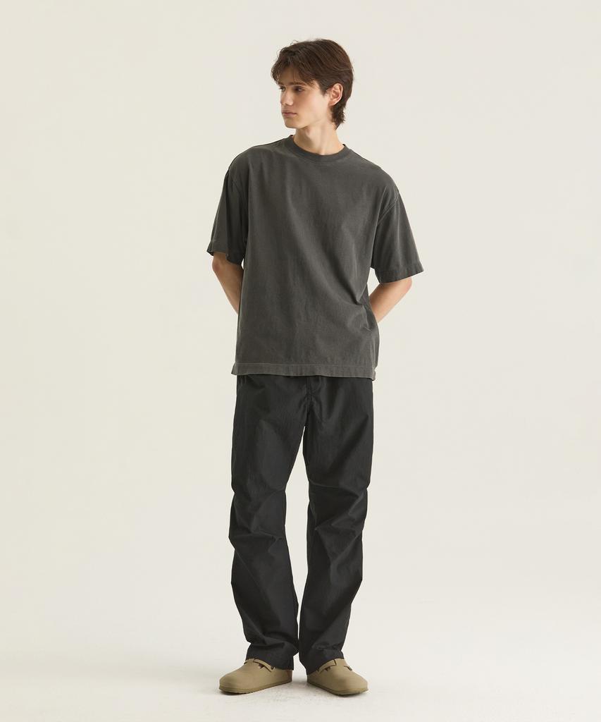 Oteumilkape Cn Washed Parachute Pants - Black