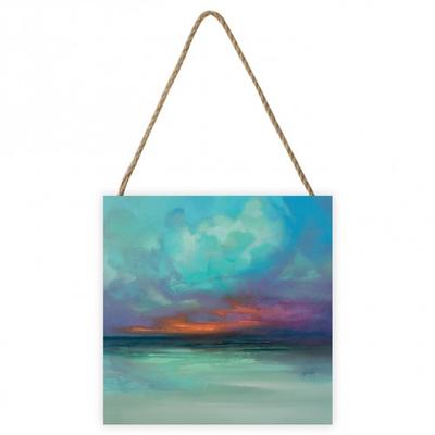 Hebridean Tranquility Wooden Plaque